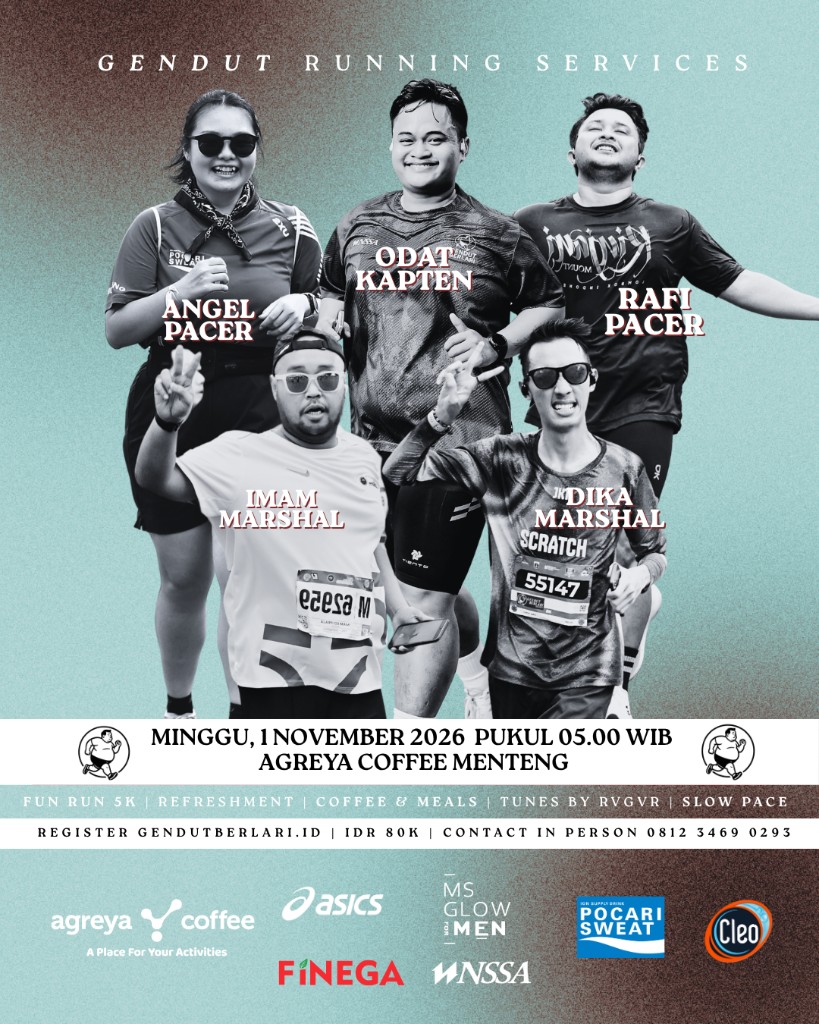 Experience — pacer dan marshal Run Ndut Run Jakarta